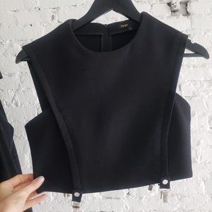 Maje crop top size 2